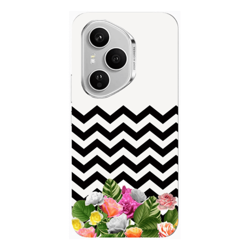Honor Magic 400 Pro Arow patern Transparent Silicone TPU Θήκη